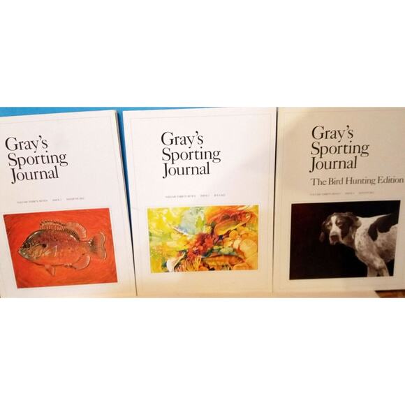 Gray's Sporting Journal Lot Of 3 Volumes From 2012 See Pictures & Description - Picture 1 of 7